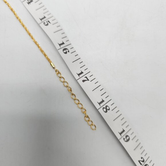 Nolan Miller Glamour Collection Gold Tone Clear Crystal Pendant Necklace In Box - Picture 4 of 5